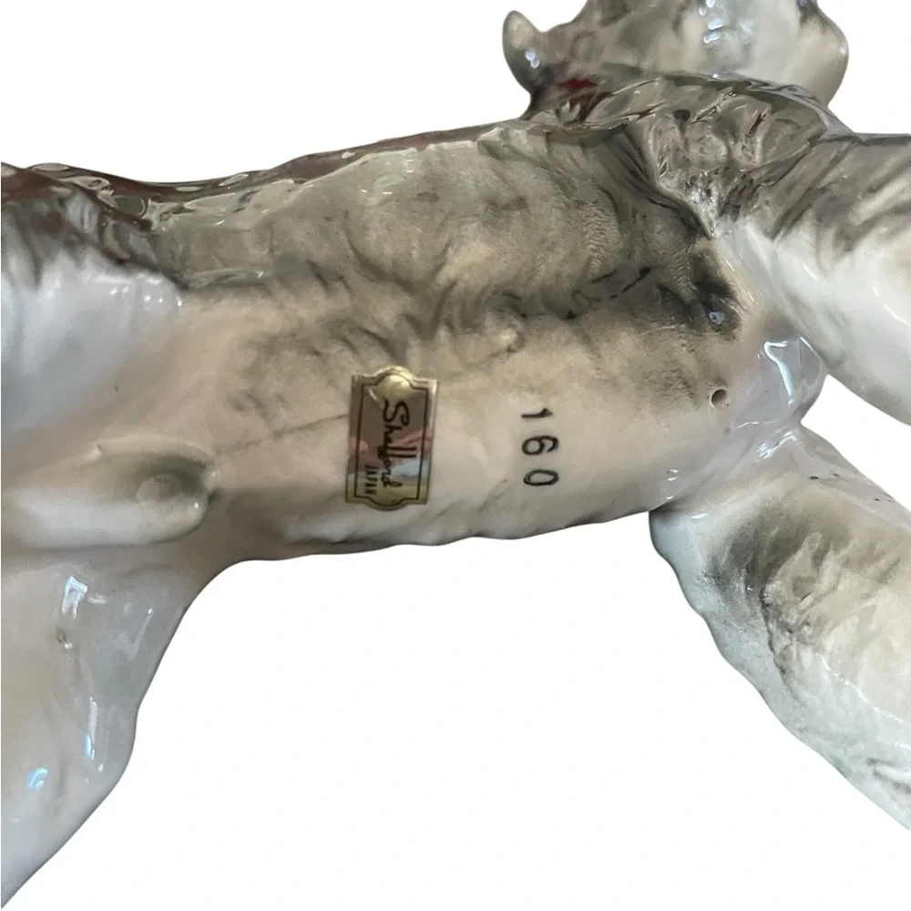 Schnauzer by Shafford Dog Statue Figure 8" Japan Fine Porcelain - Picture 7 of 8